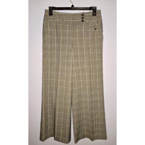 Willi Smith Wide Leg Pants, Full Legs, Size 10, Inseam 32.5"